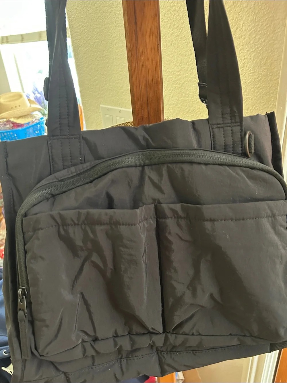Bagsmart Black Women’s Crossbody Organizer Bag - Unbranded Many Pockets